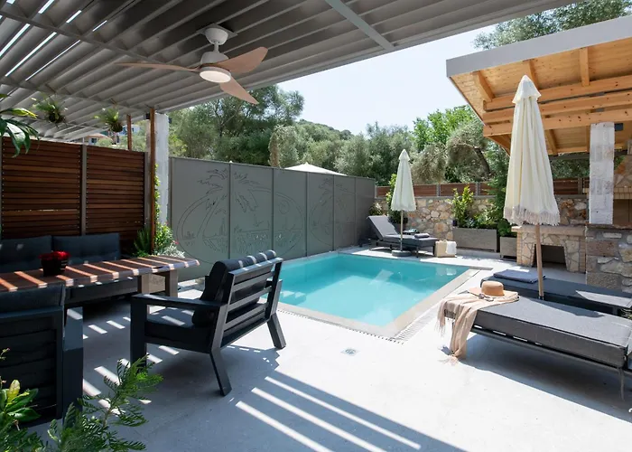 September15 Suites- Meganisi Apartman Katoméri